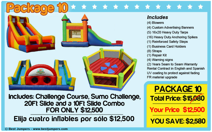Buy Moonwalk - Castle Bounce House - Inflatable Combo Castle - Inflatable Bouncers