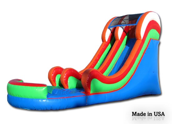18 FT Colorful Water slide for sale