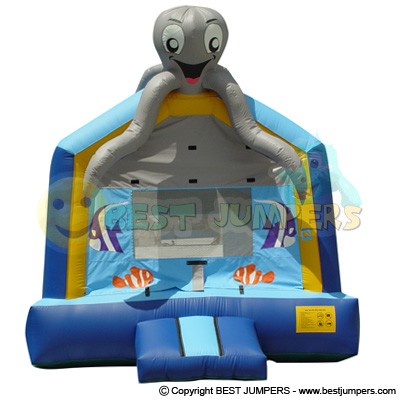 Sea World Inflatable - Small Bounce House - Moonwalk Games - Inflatable Fun