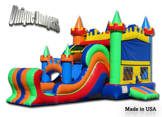 Moonbounce-castle combo - Inflatable Castle - The Bounce House - Ultimate Combo