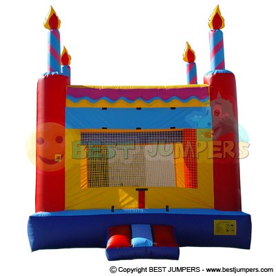 Indoor Family Entertainment Inflatable - Party Jumpers For Sale - Inflatable Bounce House - Birthday Cake Inflatable