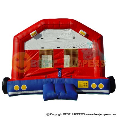 Fire Truck Inflatable - Indoor Inflatables - Outdoor Bounce House - Party Inflatables
