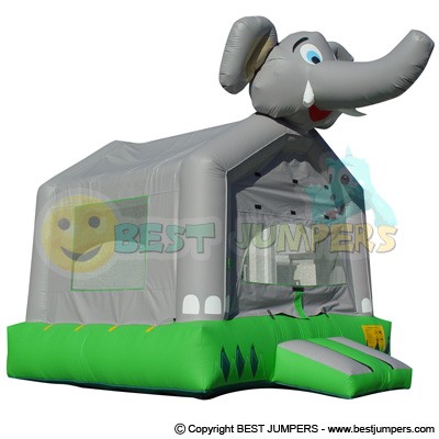 Indoor Family Entertainment Inflatable - Party Jumpers For Sale - Inflatable Bounce House - Elephant Inflatable