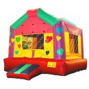 Love Bounce House - Girls Inflatables House - Party Bouncers - Indoor Inflatable