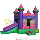 Bounce House Kids - Bouncy Castle - Combo Inflatable Unit - Jumpers For Sale 