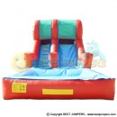 16 Ft Slide With Pool - Watergames - Water Jump House - Inflatable Slide