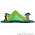 Jungle Inflatable Slide - Moonwalk Slide - Party Jumper - Bouncy Castle 