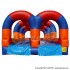 Banzai Water Slide - Big Water Slides - Bounce House Water Game - Kids Inflatable Slip n Slide